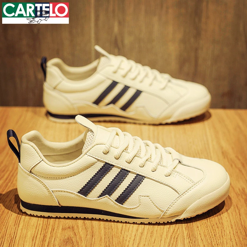 卡帝乐鳄鱼阿甘鞋男鞋秋季2025新款爆款休闲软底小白鞋子男士板鞋