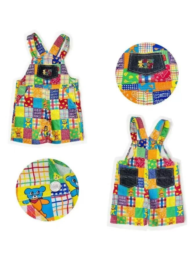 （现货）儿童夏季薄款单排扣常规休闲度假风背带裤