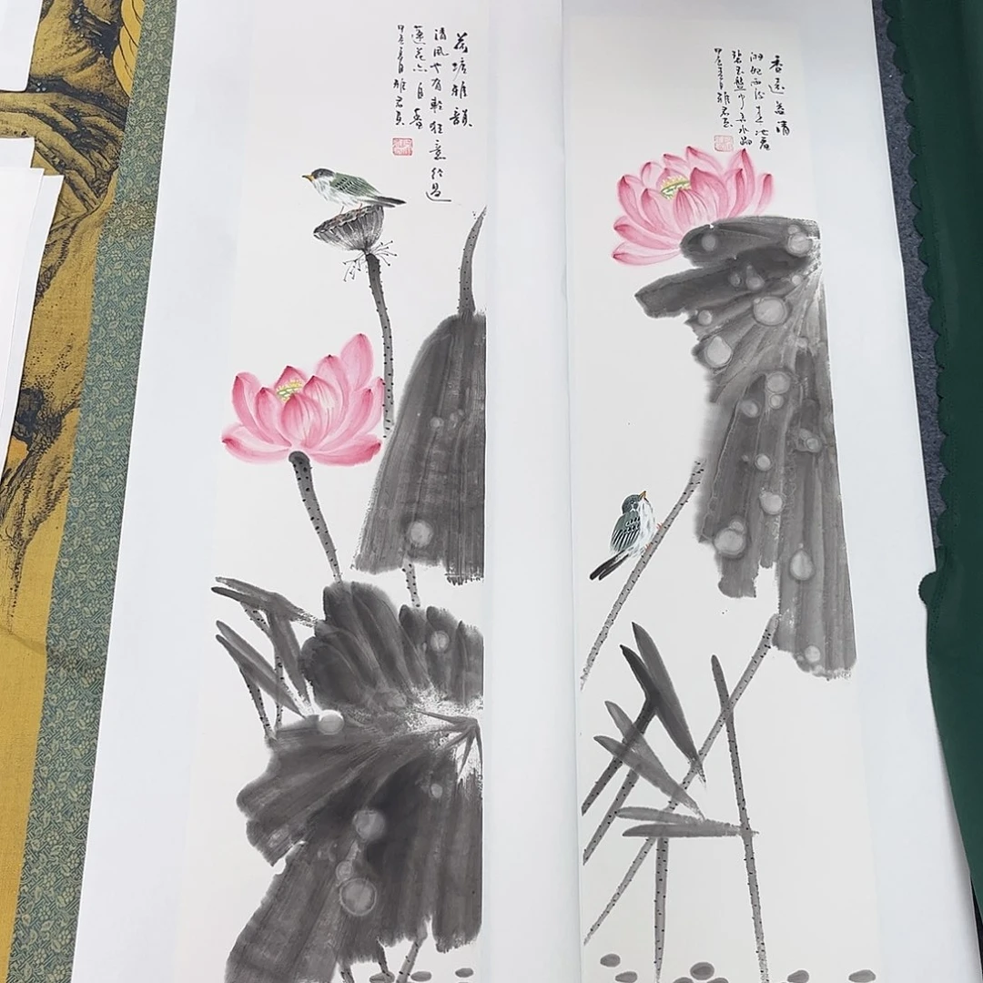 国画宣纸国画纯手绘作品