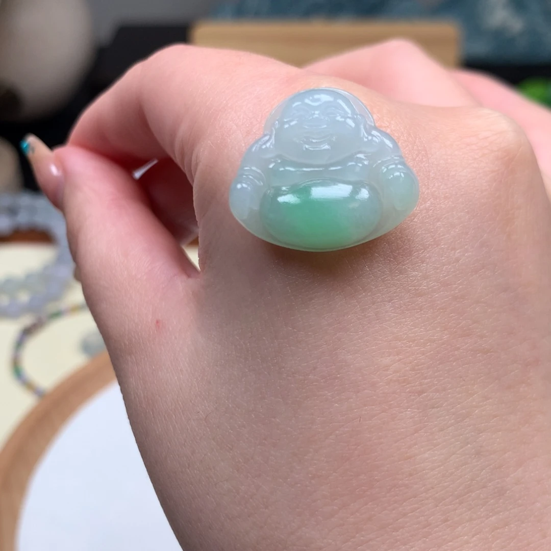 定制翡翠未镶嵌佛公