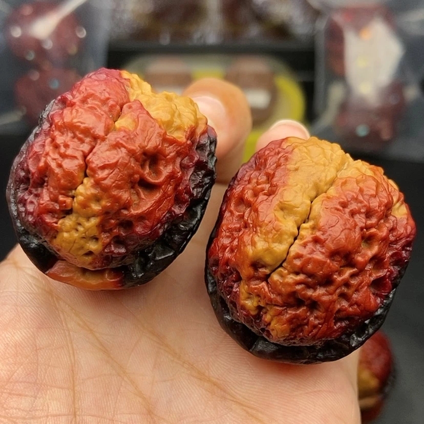 【闪购商品】把件文玩核桃40尺老蟾头