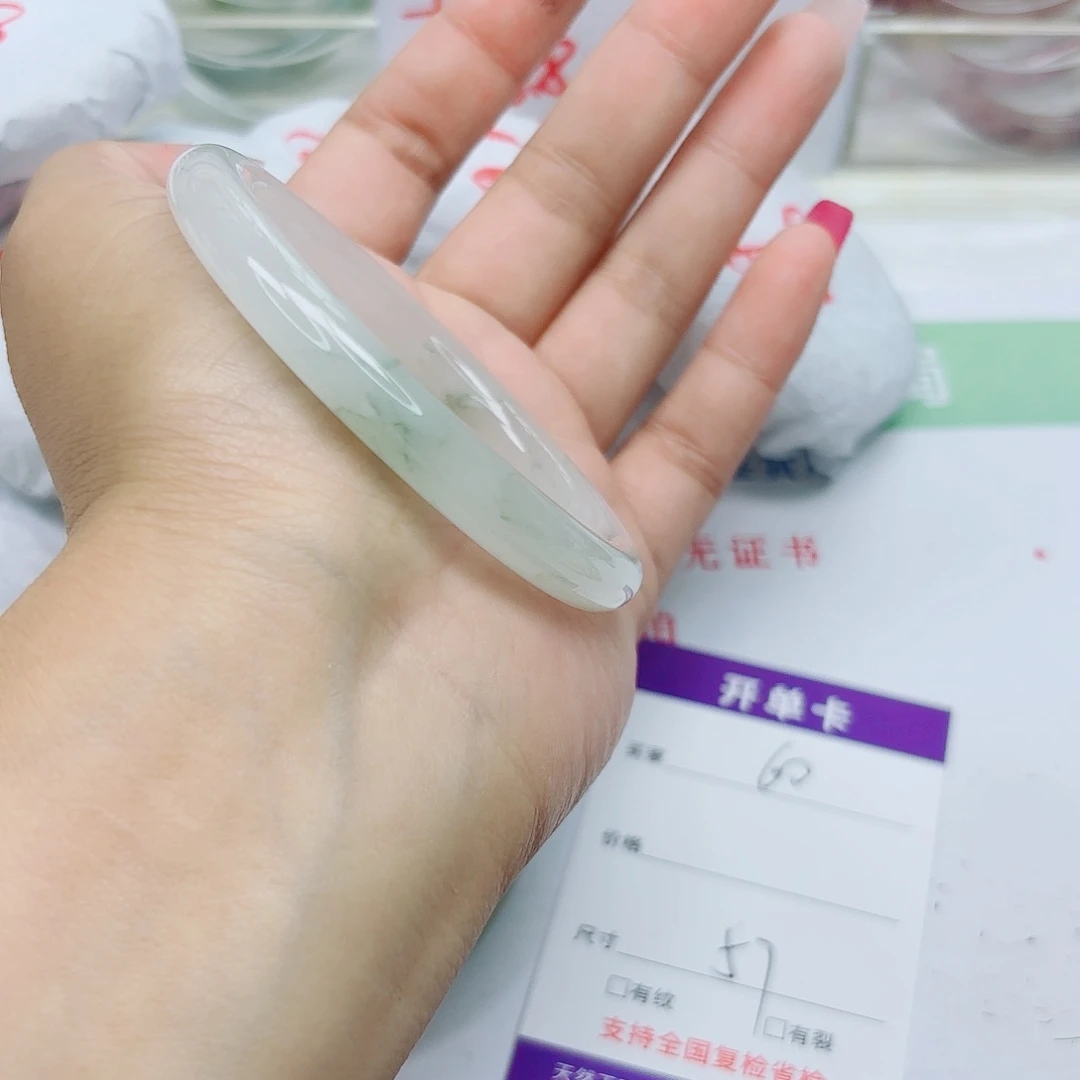 未镶嵌手镯石英质玉60/5657