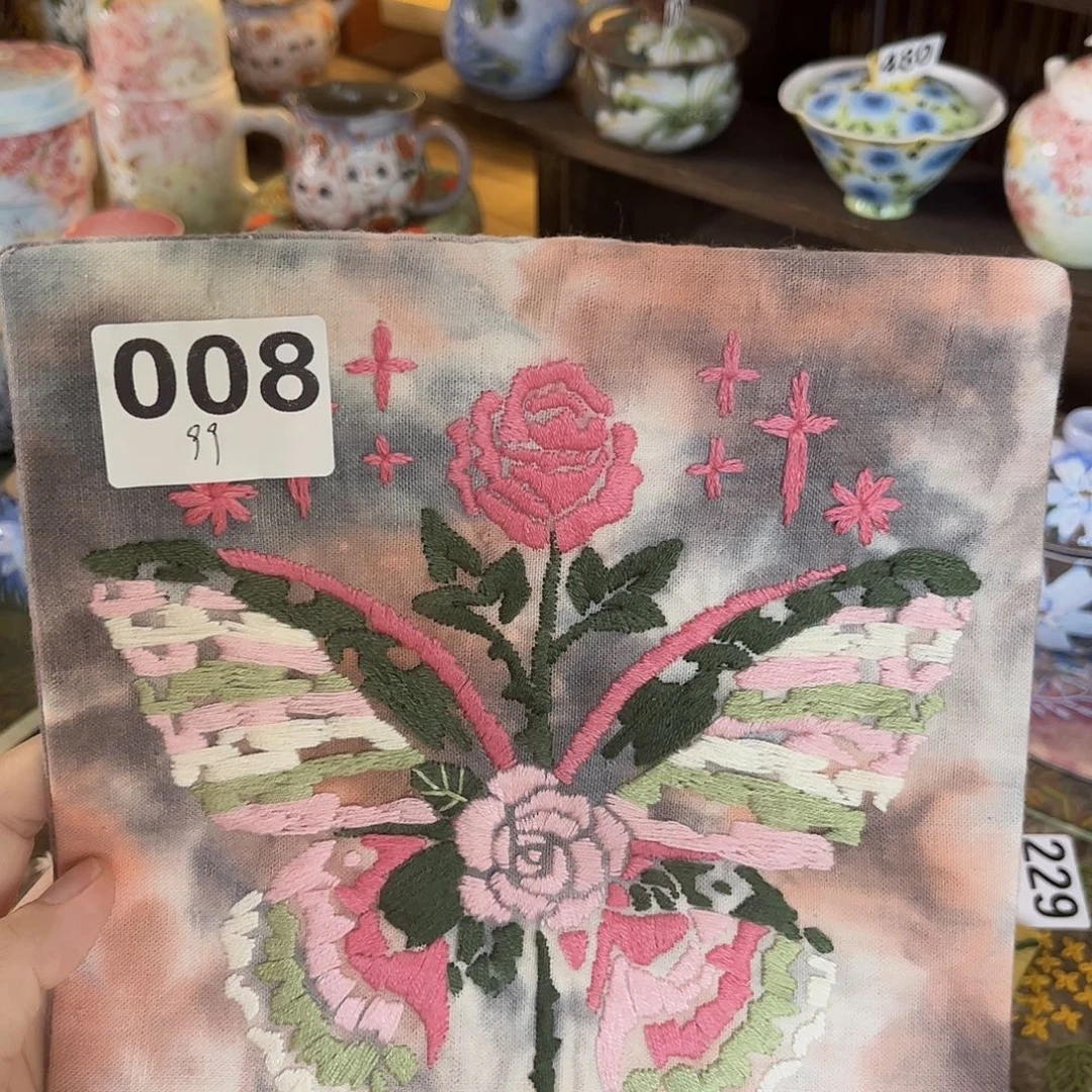 规格20.20刺子绣茶席