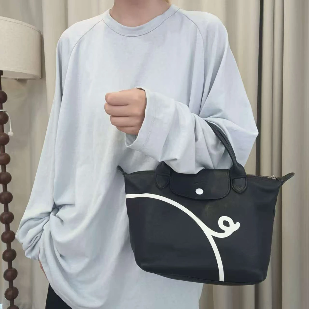 95新 LONGCHAMP/珑骧 冰冰中古/Longchamp珑骧/手提包