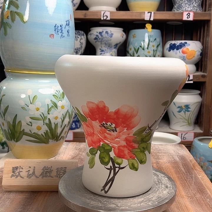 陶火窝牡丹陶瓷陶陶瓷