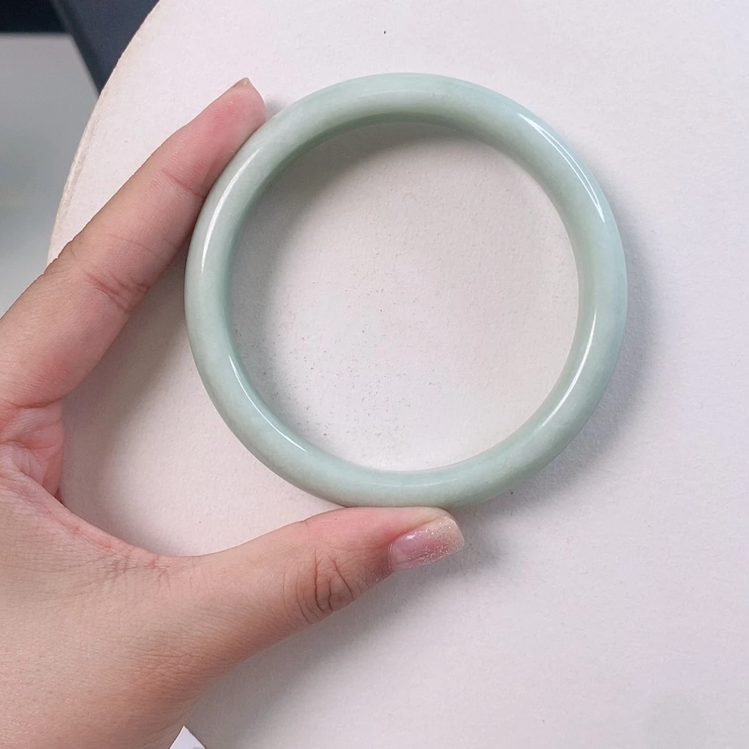 蓝田玉（蛇纹石化大理石玉）手镯未镶嵌