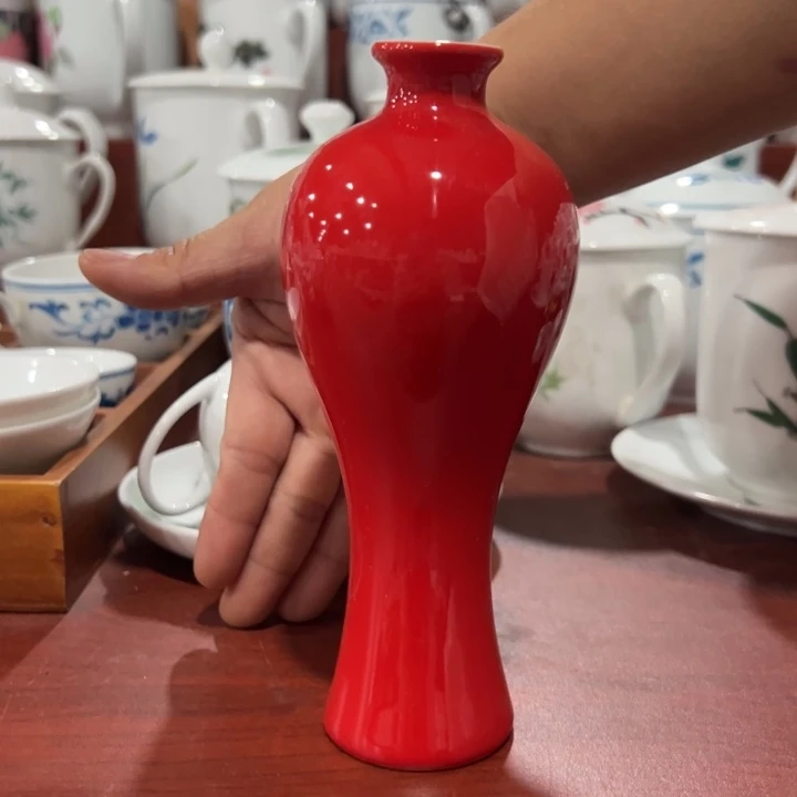 醴陵釉下陶瓷16厘米高