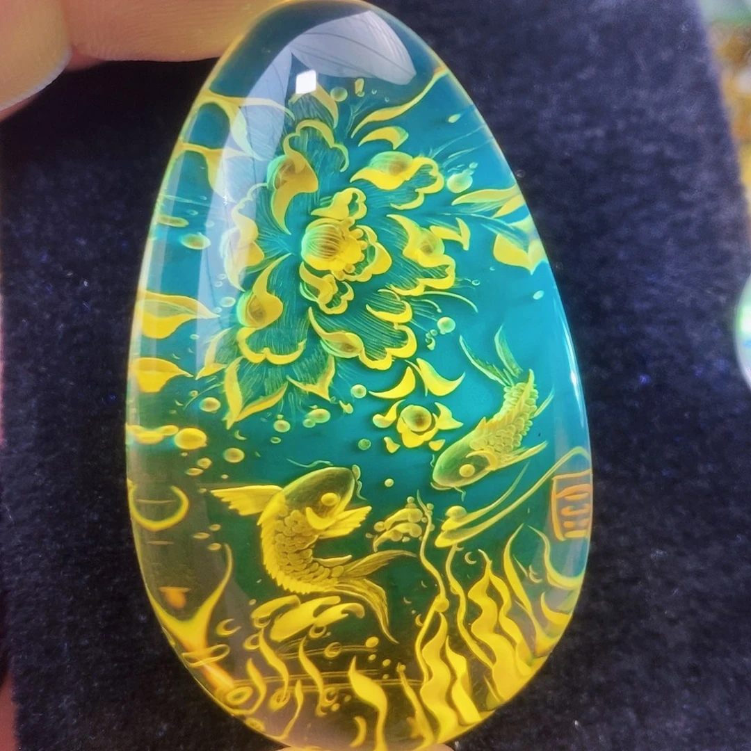 【闪购商品】金珀吊坠(不含链)未镶嵌