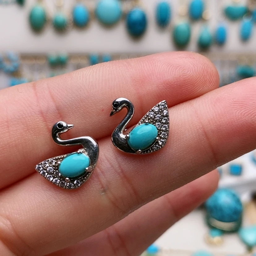 【闪购商品】绿松石配饰银S925镶嵌?****?