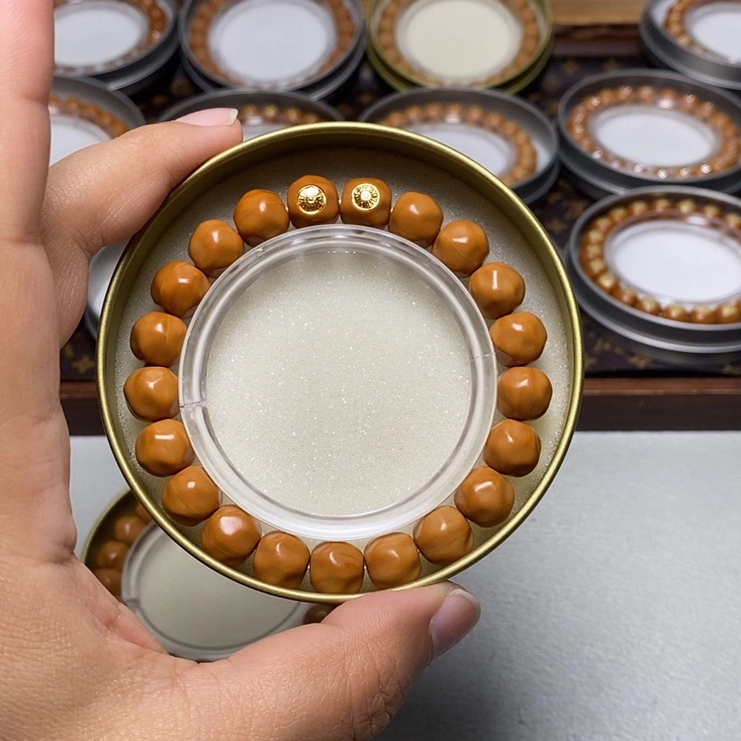 猴头核桃手串76号双标糖豆奶酪11左右