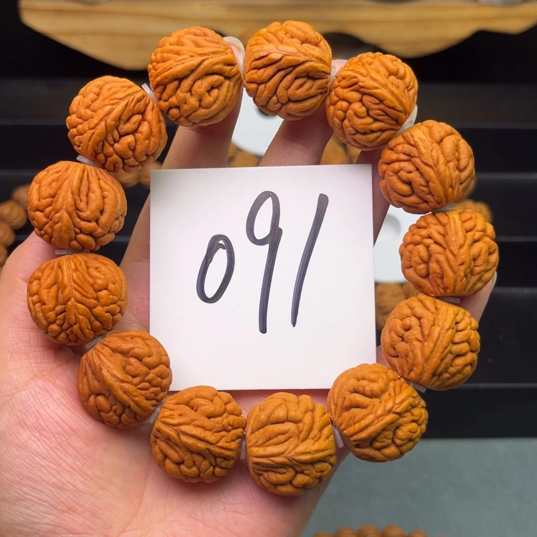 桃核手串24圆霸王龙