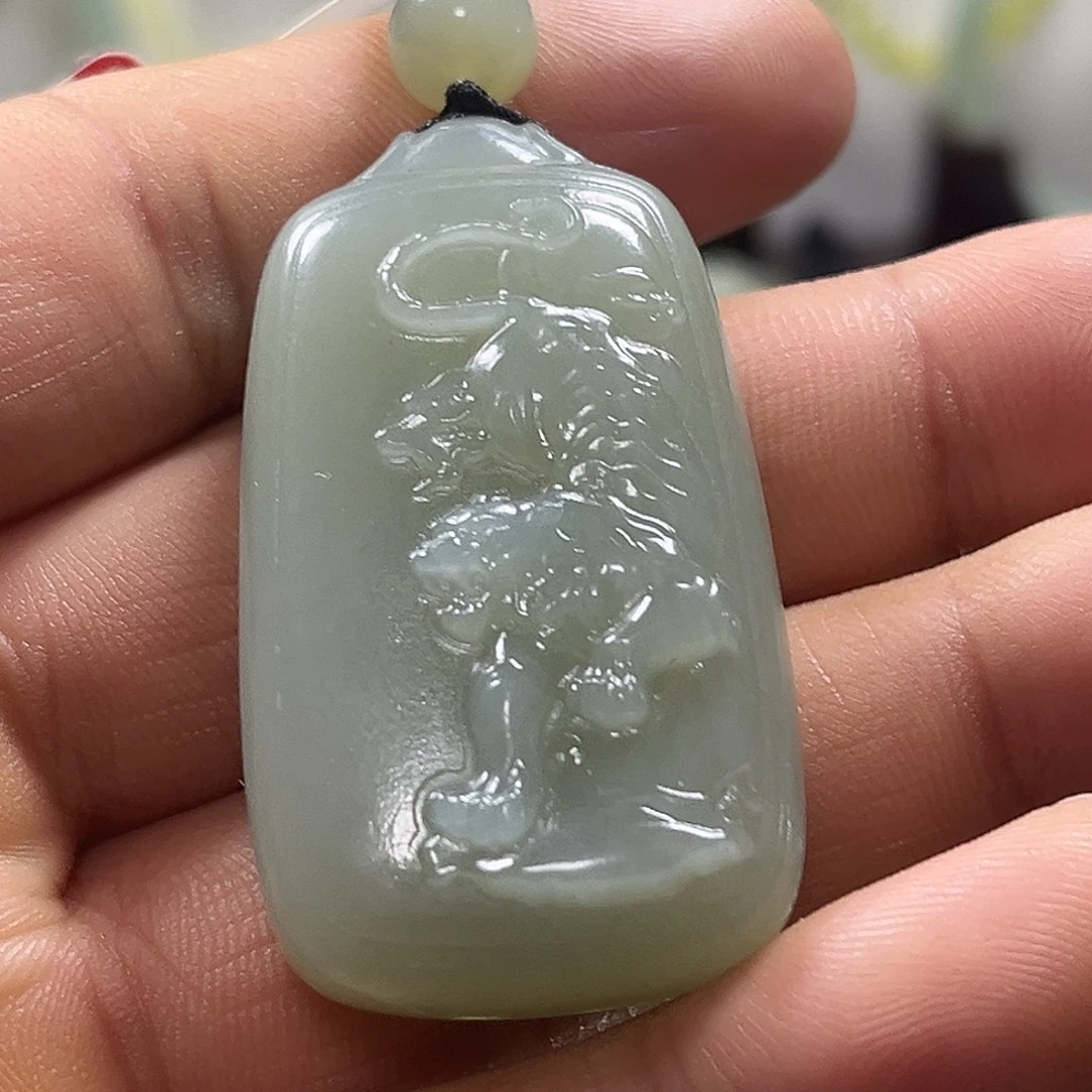 和田玉未镶嵌吊坠(不含链)