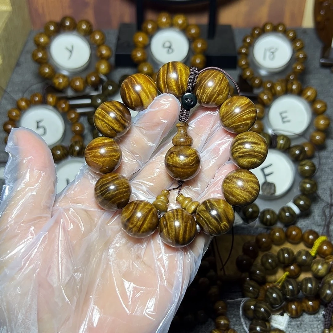 金丝楠手串/手链枯木2.0闪电