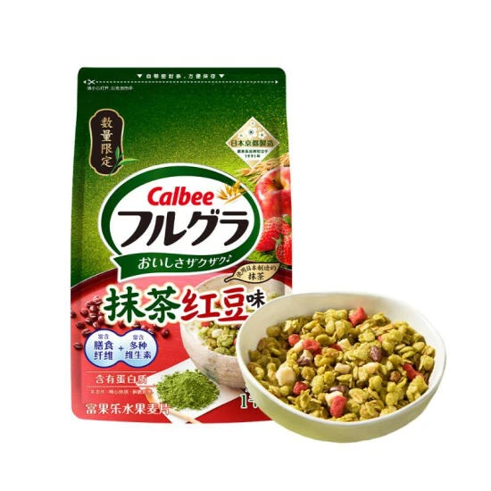 卡乐比/Calbee 抹茶红豆味麦片 1kg
