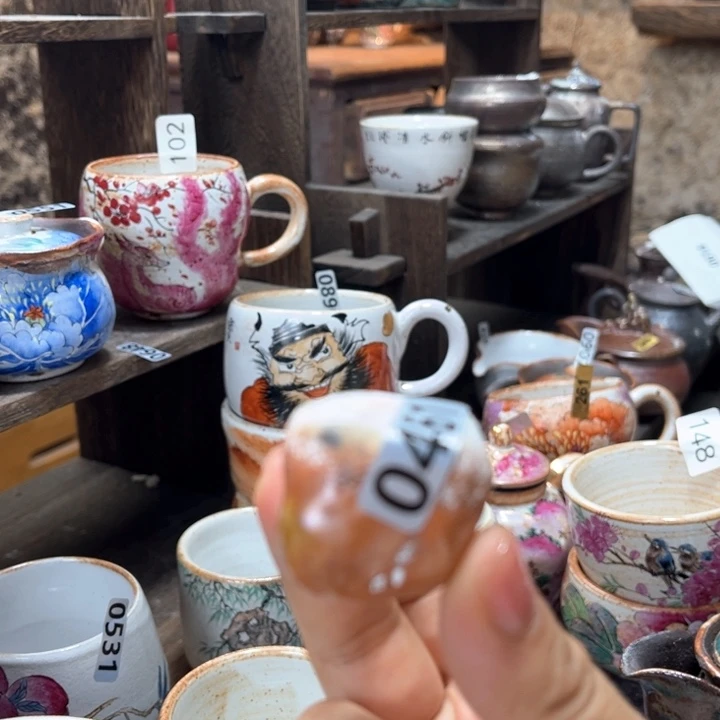 全手工柴烧盖置461