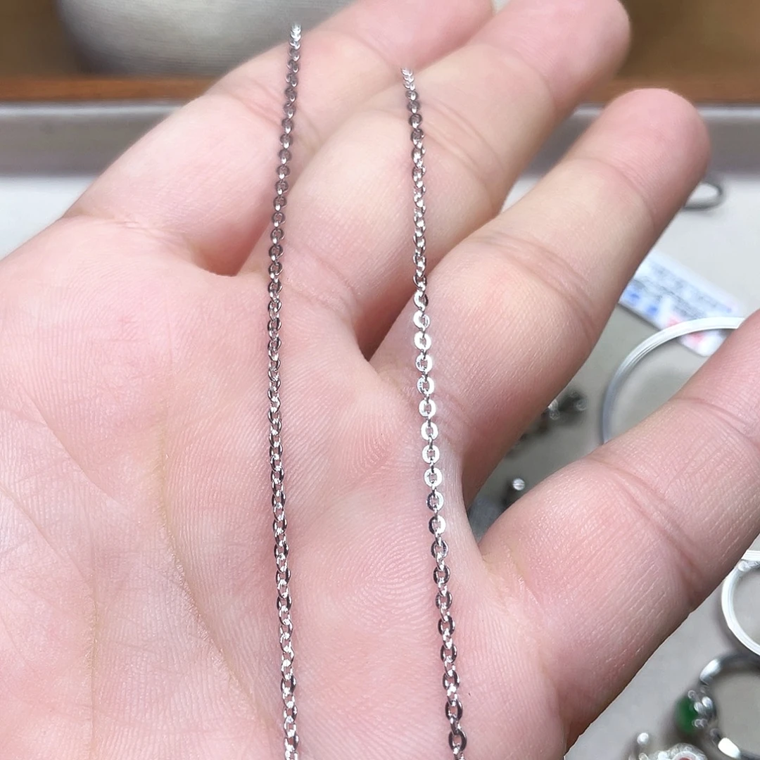 南***希坠链均925银锆石闪0