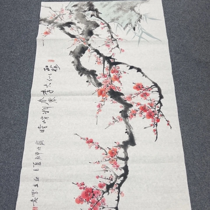 国画宣纸纯手绘字画