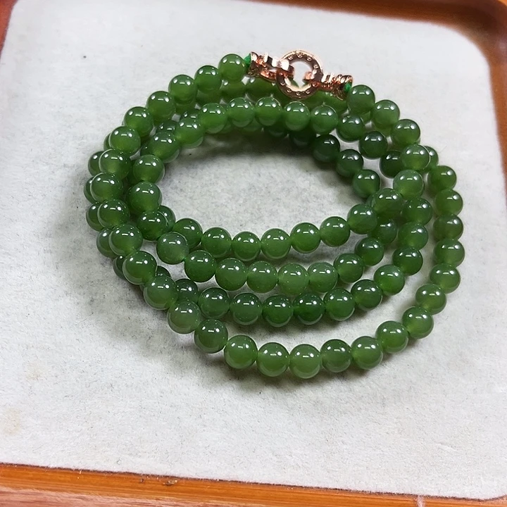 和田玉（碧玉）未镶嵌颈饰