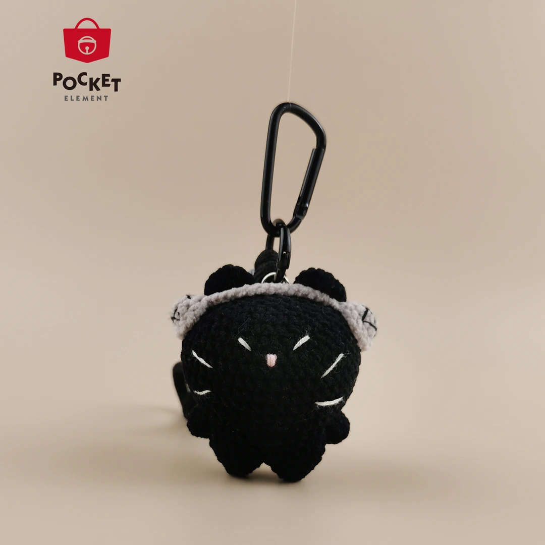 Pocket油条碎碎的猫猫可爱包包挂件挂饰钥匙扣背包书包挂件礼物