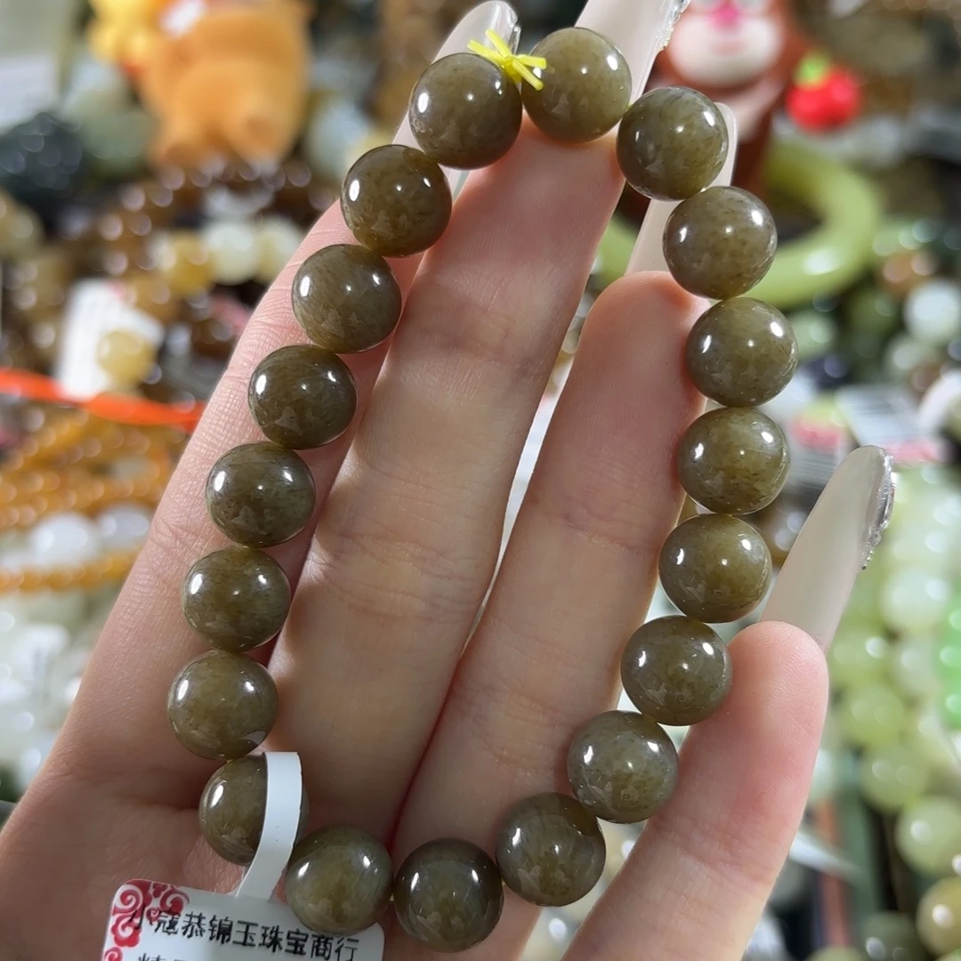 和田玉未镶嵌手链84