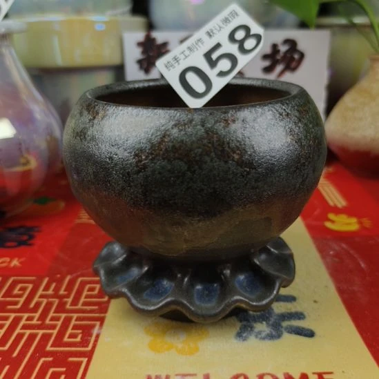 景德镇手工高温陶瓷：内口8高9.5