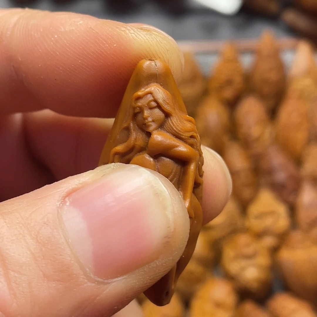 橄榄核手串/手链瑕疵美女224