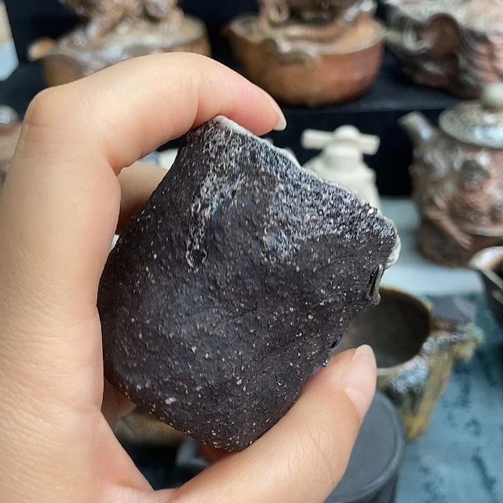 士焚纯手工柴烧手捏杯