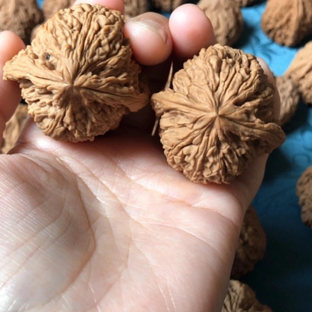 【闪购商品】文玩核桃把件巍**仑一代村将