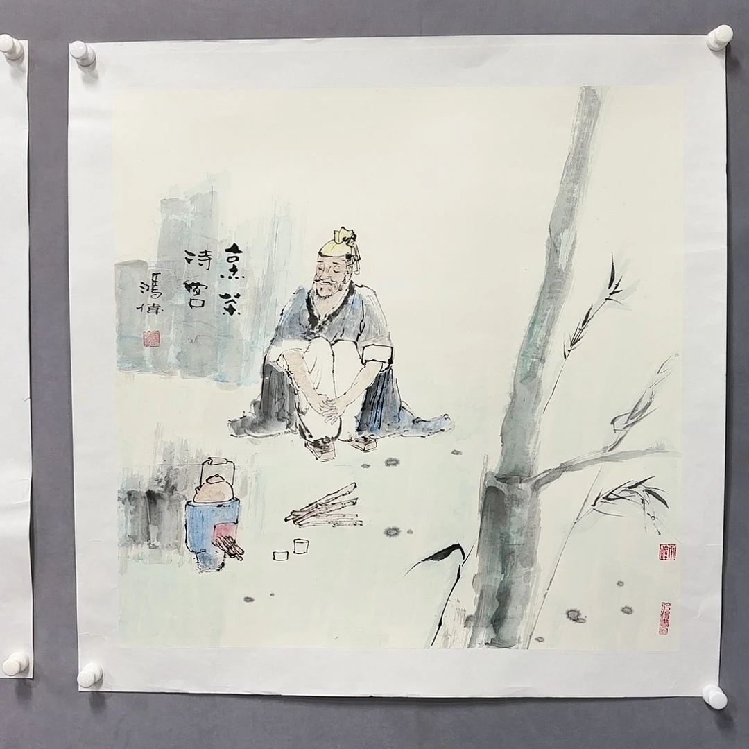 国画国画纯手绘作品请放心去藏
