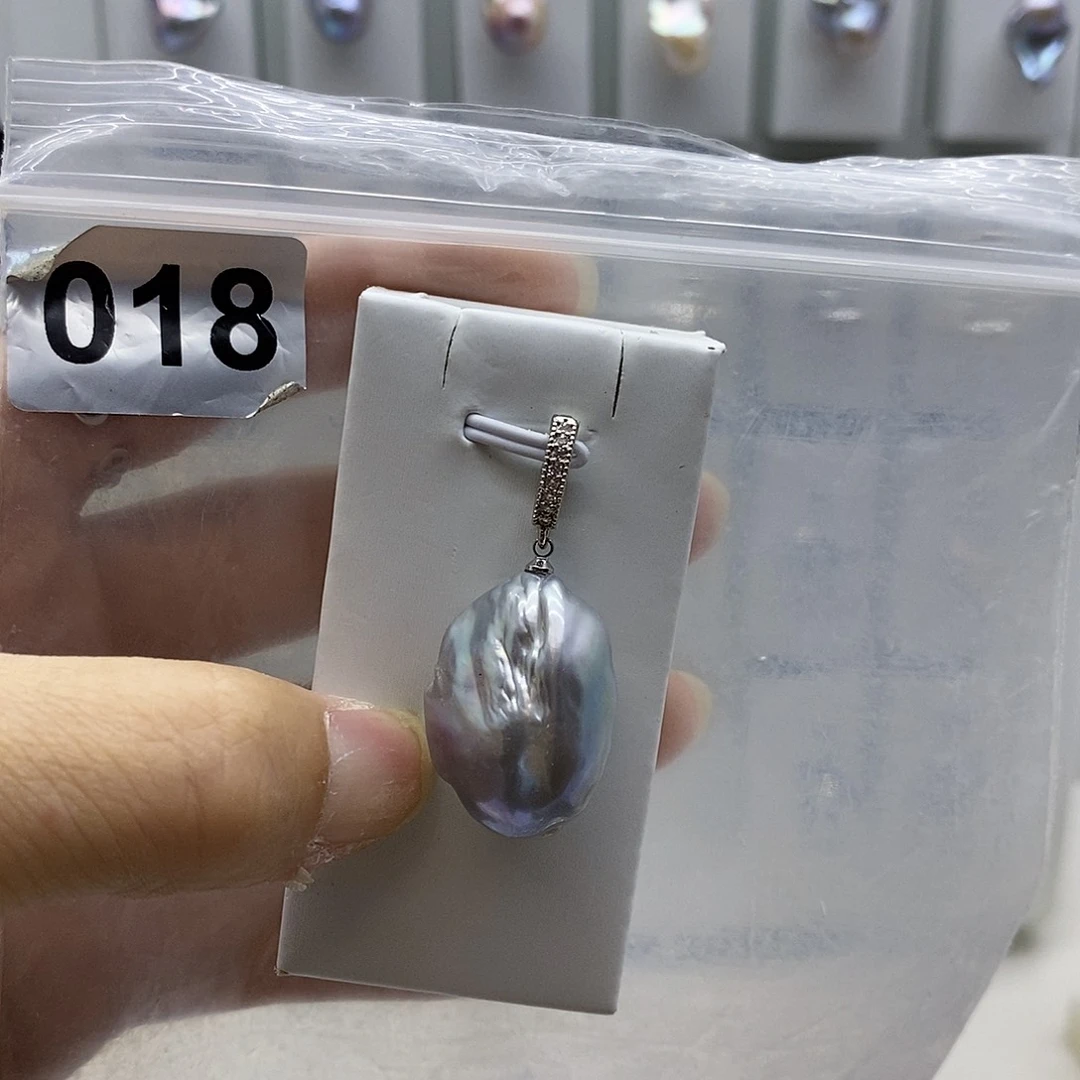 合金耳饰淡水珍珠