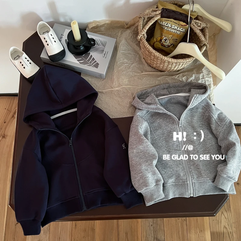 【现货】郝叔童品秋季新款男童潮流2025洋气高货网红针织外套HQ5321