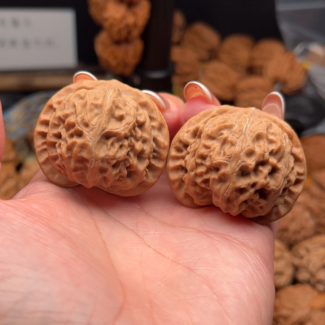 核桃把件宫灯41全