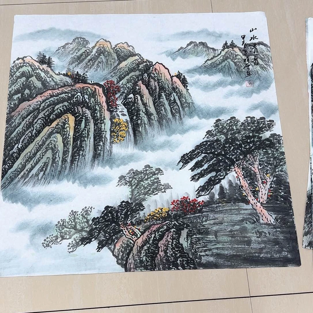 国画国画作品集一个