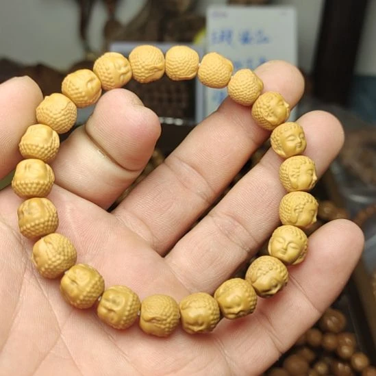 猴头核桃吊坠猴头手串