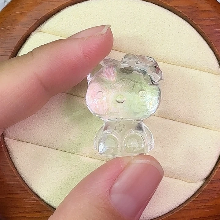 水晶未镶嵌颈饰吊坠