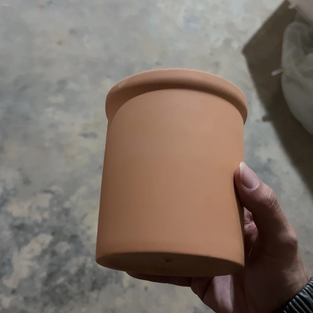 【闪购商品】红陶直筒12口13高1个