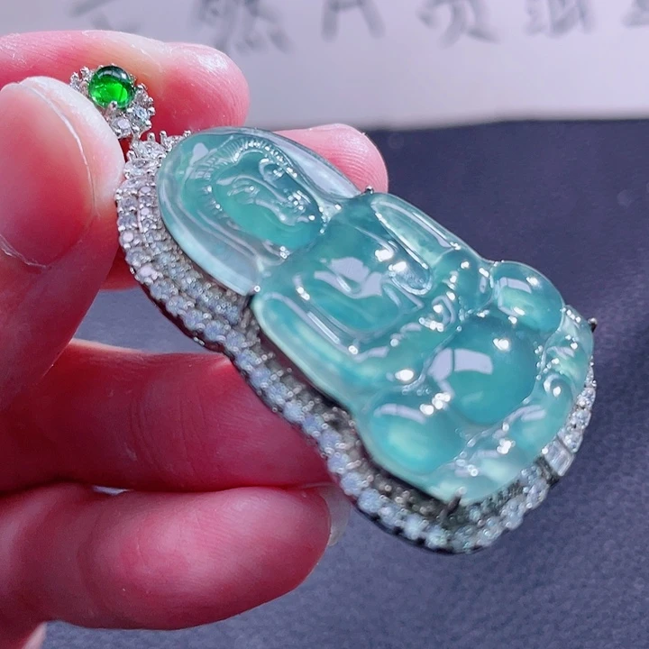 翡翠颈饰未镶嵌999999999