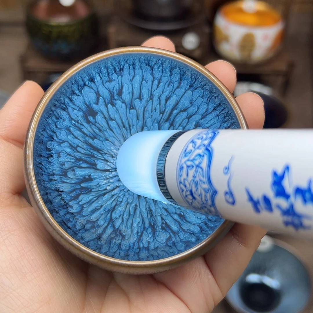 茶盏百花建盏主人杯茶