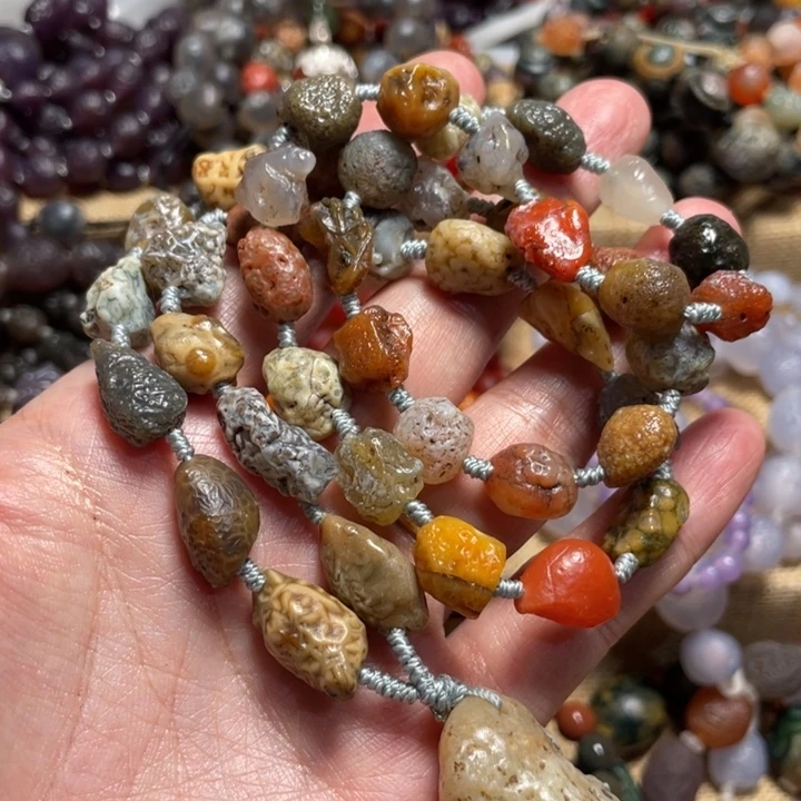 玛瑙/玉髓合金手链