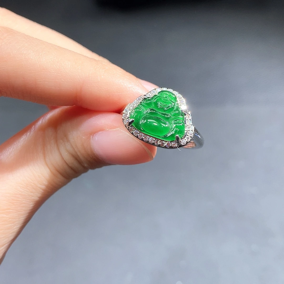 未镶嵌戒指翡翠翡翠