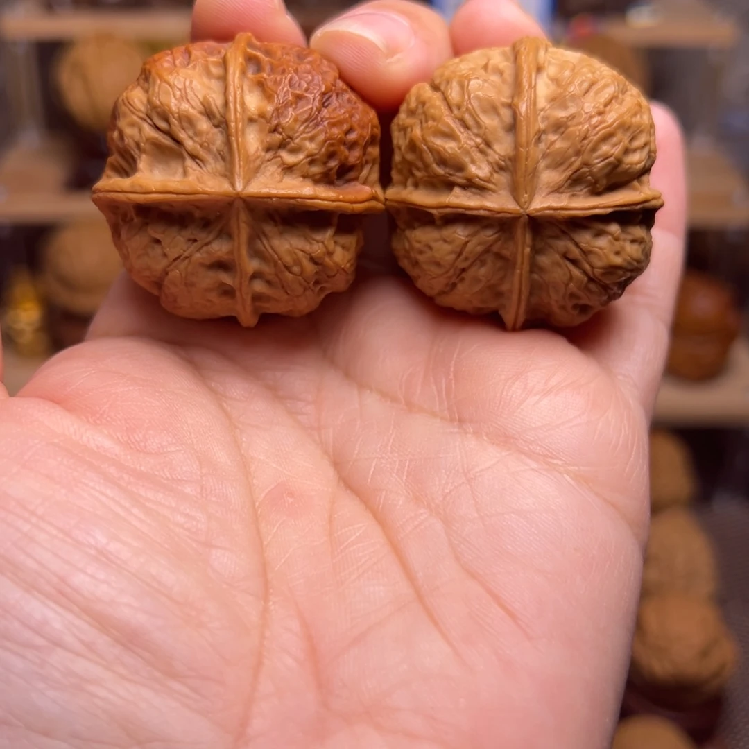 把件文玩核桃49w乾坤四棱39尺