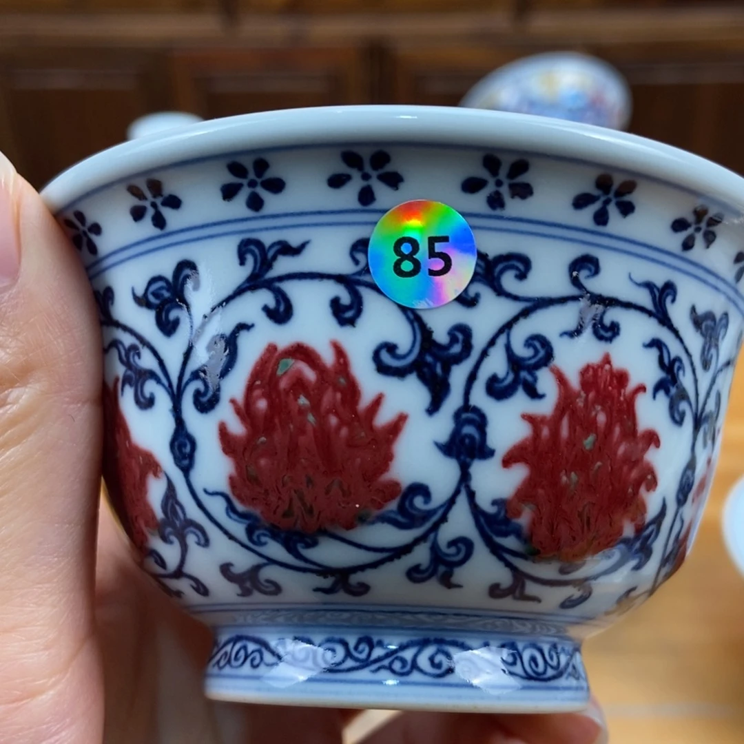 手绘现代茶具得古董狂***度