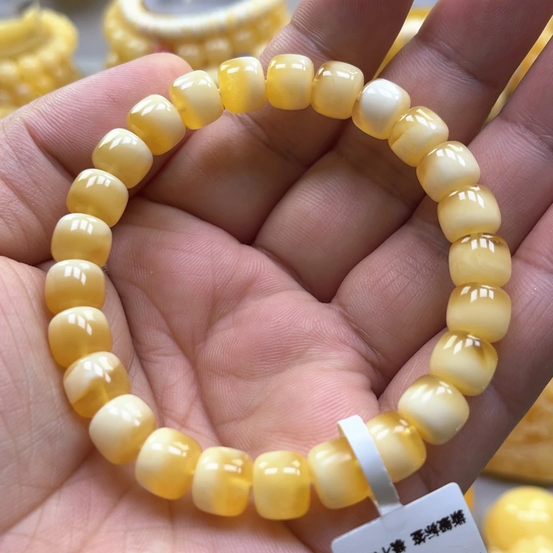 琥珀手链未镶嵌手串