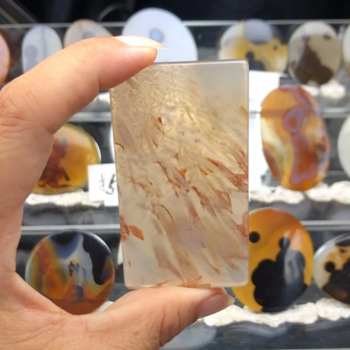 合金玛瑙/玉髓珠宝奇石018有瑕