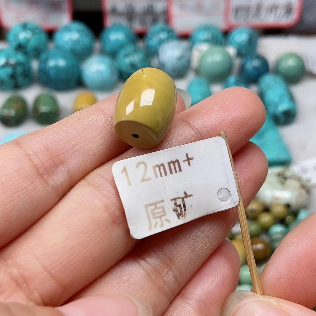 绿松石未镶嵌珠宝半成品