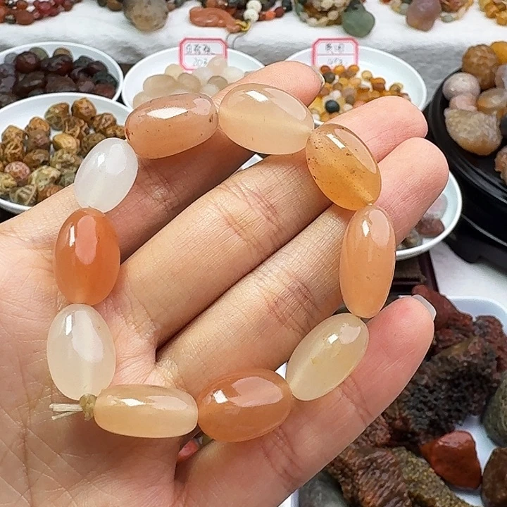 玛瑙/玉髓手链未镶嵌