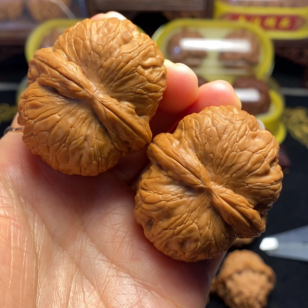 桃核把件元宝44肚子