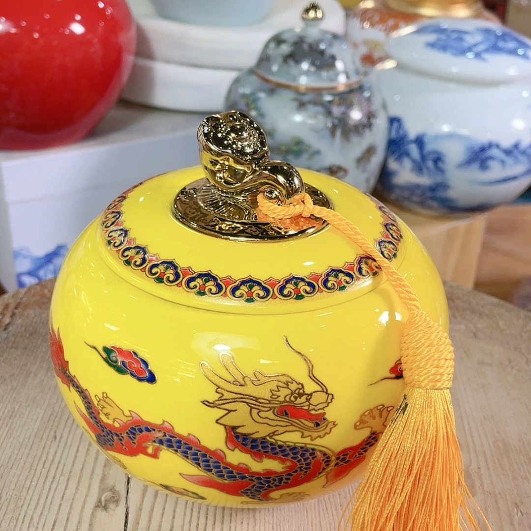 【闪购商品】罐陶瓷茶叶罐密封罐