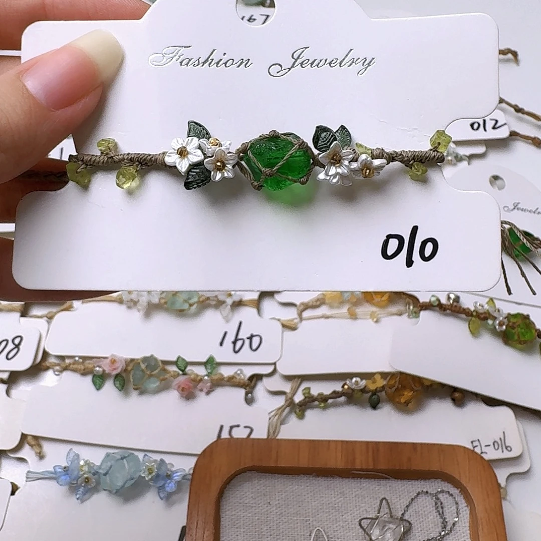 石英石纯铜锡合金纯铜010手链
