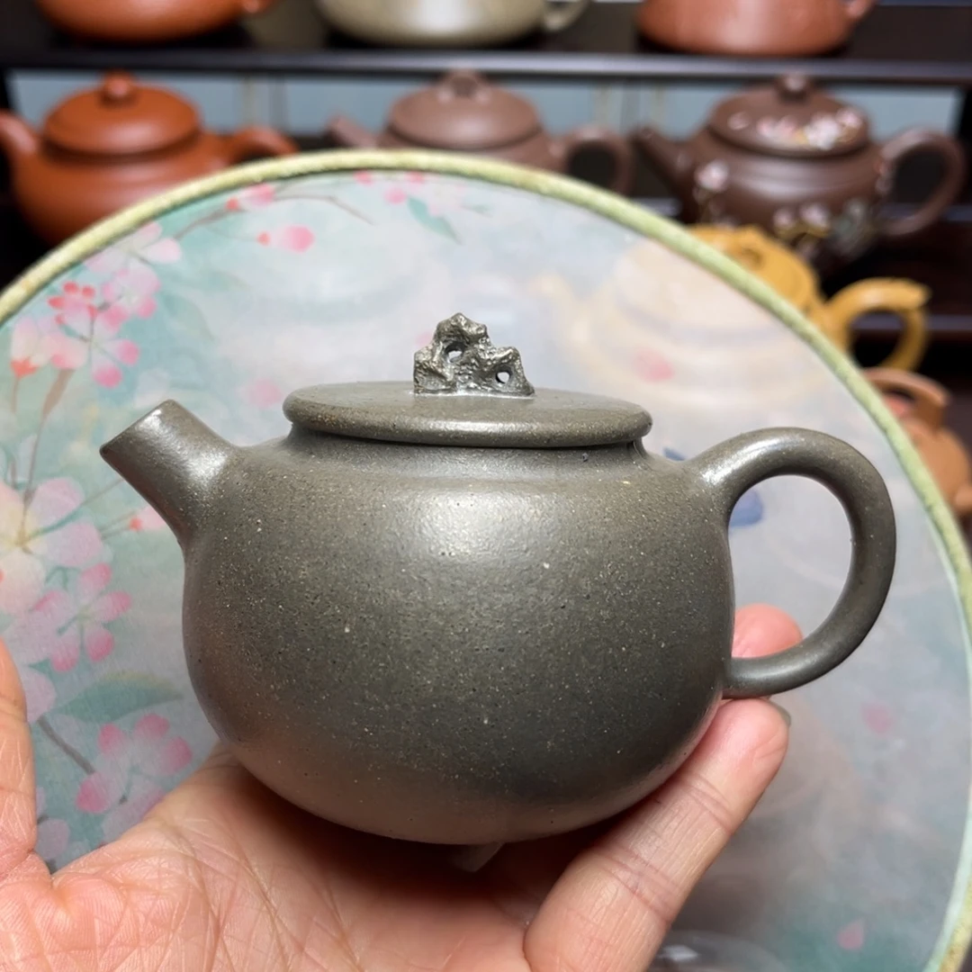 紫砂茶壶手工制作原矿紫砂